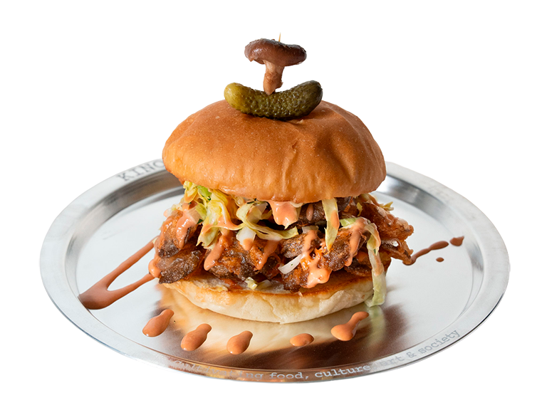 ビッグ オイスターマッシュルーム フリットバーガー